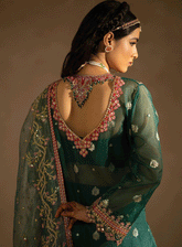 Nayab By Myeesha Embroidered Organza Unstitched 3 Piece Suit - MY23NF 02 ZAMORAD